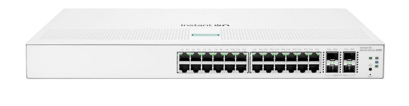 HPE Aruba Instant On 1930 24G 4SFP+ Smart-Managed Switch (JL682A)