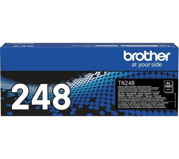 Brother TN-248BK Original Toner Cartridge Black (1,000 Pages)
