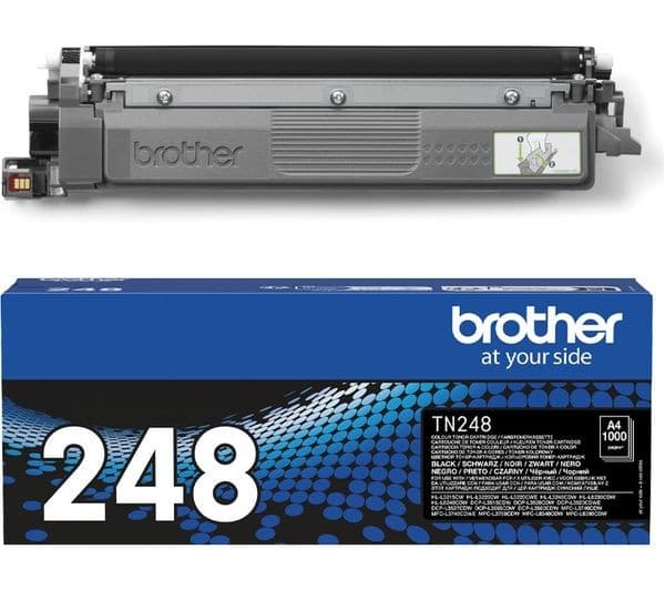 Brother TN-248BK Original Toner Cartridge Black (1,000 Pages) - Image 2