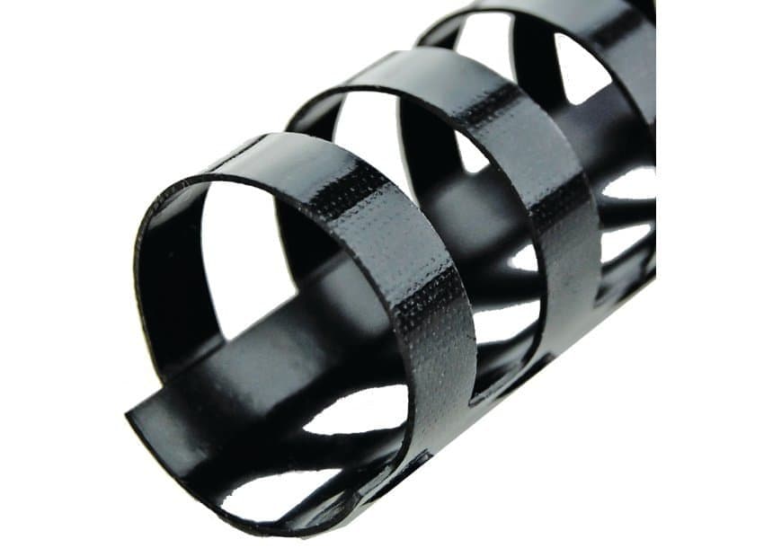 GBC CombBind Binding Combs 19mm A4 21R Black (Pack of 100) - Image 4