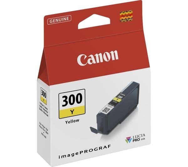 Canon PFI-300 Original Ink Tank - Yellow
