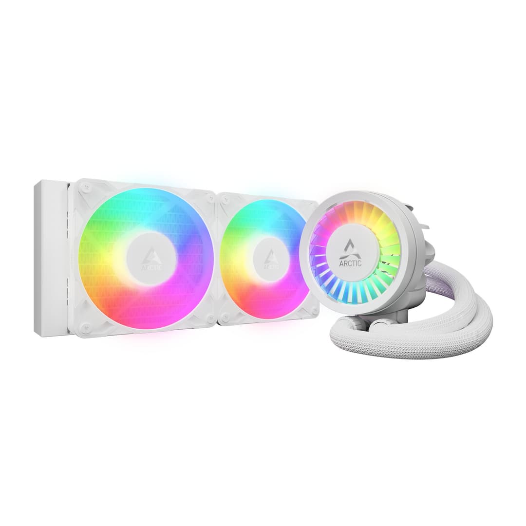 Arctic Liquid Freezer III Pro 240 ARGB Intel/AMD AIO Liquid Cooler - White - Image 1
