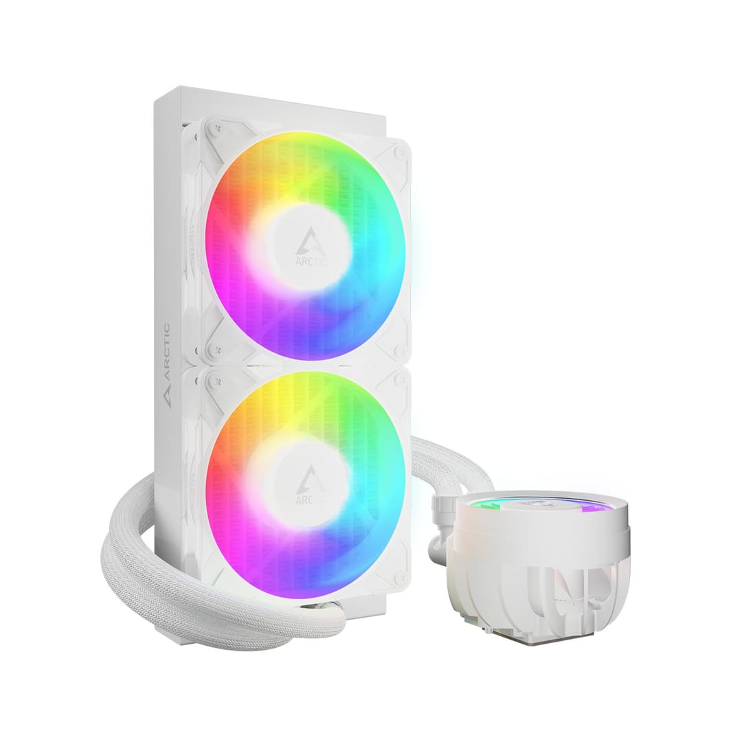 Arctic Liquid Freezer III Pro 240 ARGB Intel/AMD AIO Liquid Cooler - White - Image 2
