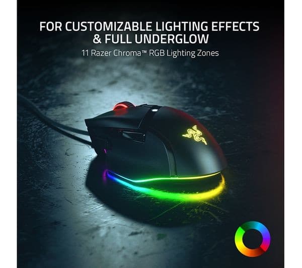 Razer Basilisk V3 Wired Gaming Mouse Black - Image 4
