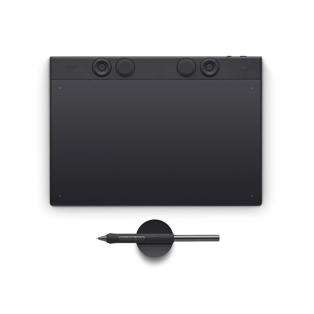 Wacom Intuos Pro Medium 2025 Creative Pen Tablet with Wacom Pro Pen 3 (PTK670K0B) - Black - Image 1
