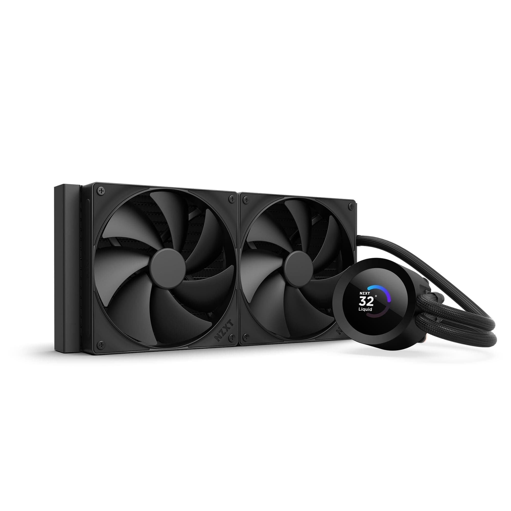 NZXT Kraken Plus RL-KN280-B2 AIO CPU Cooler - Black