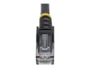 StarTech N6PATC2MBK CAT6 Patch Cable 2m Black - Snagless RJ45 UTP, 10 Gigabit, 100W PoE thumbnail 4