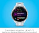 Garmin Forerunner 965 GPS 47mm Smartwatch - Whitestone thumbnail 3