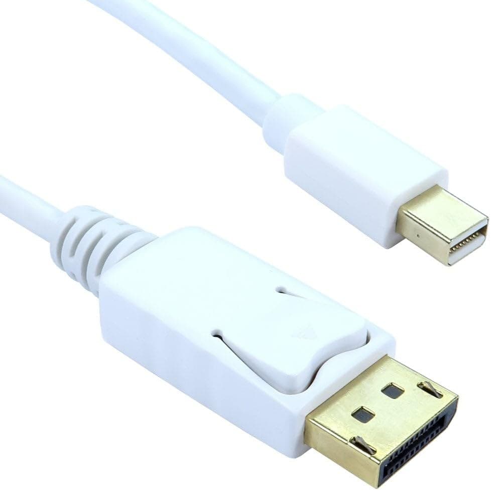 Unbranded 5M Mini DisplayPort to Full Size Display Port Cable Lead Adaptor