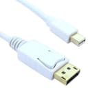 Unbranded 5M Mini DisplayPort to Full Size Display Port Cable Lead Adaptor thumbnail 2