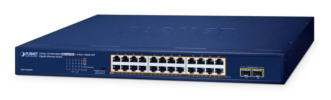 19" 24-Port 10/100/1000T - Image 1