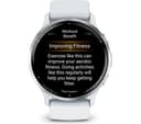 Garmin Venu 3 GPS Smartwatch 45mm Silver & Whitestone thumbnail 3