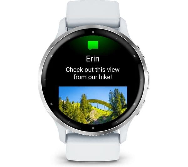 Garmin Venu 3 GPS Smartwatch 45mm Silver & Whitestone - Image 8