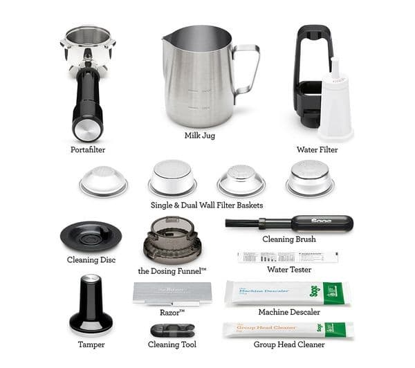 SAGE the Barista Touch SES880 Bean to Cup Coffee Machine - Stainless Steel & Chrome - Image 3