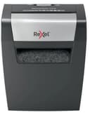 Rexel X308 paper shredder Cross shredding 22 cm Black, Silver thumbnail 1