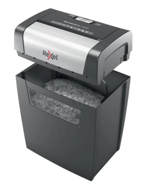 Rexel X308 paper shredder Cross shredding 22 cm Black, Silver - Image 4