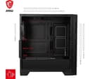 MSI MAG Forge 320R Airflow ATX Mid-Tower PC Case - Black thumbnail 4