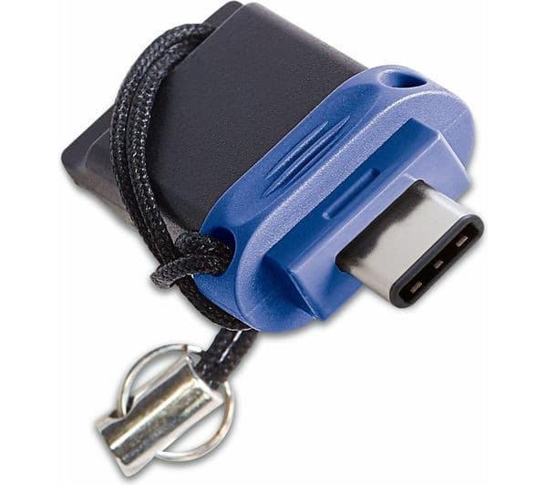 VERBATIM Store ‘n’ Go Dual USB 3.2 Gen 1 USB-C / USB-A Memory Stick - 32 GB, Black