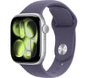 Apple Watch Series 11 GPS 42mm Silver Aluminium Case with Purple Fog Sport Band - S/M thumbnail 1