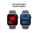 Apple Watch Series 11 GPS 42mm Silver Aluminium Case with Purple Fog Sport Band - S/M thumbnail 5