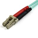 StarTech.com 10m (30ft) LC/UPC to LC/UPC OM4 Multimode Fiber Optic Cable, 50/125µm LOMMF/VCSEL Zipcord Fiber, 100G, Low Insertion Loss - LSZH Fiber Jumper Cord thumbnail 2
