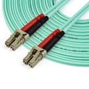 StarTech.com 10m (30ft) LC/UPC to LC/UPC OM4 Multimode Fiber Optic Cable, 50/125µm LOMMF/VCSEL Zipcord Fiber, 100G, Low Insertion Loss - LSZH Fiber Jumper Cord thumbnail 3