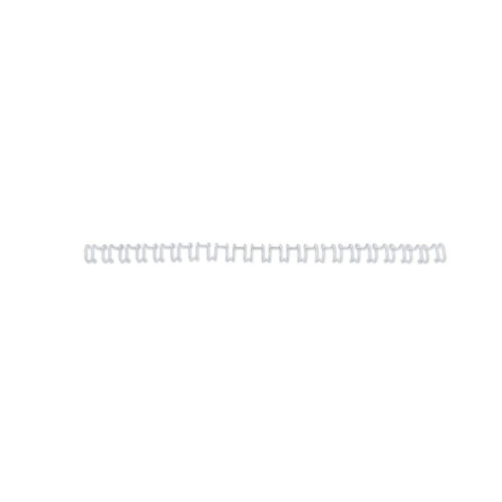 GBC IB165283 10mm White Wire Binders - Image 1