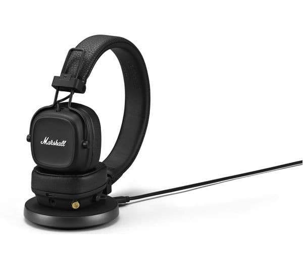 Marshall Major IV Wireless Bluetooth On-Ear Headphones - Black - Image 4