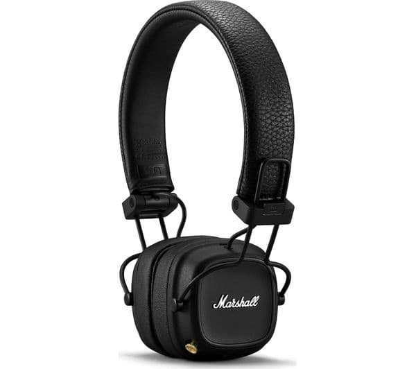 Marshall Major IV Wireless Bluetooth On-Ear Headphones - Black - Image 5