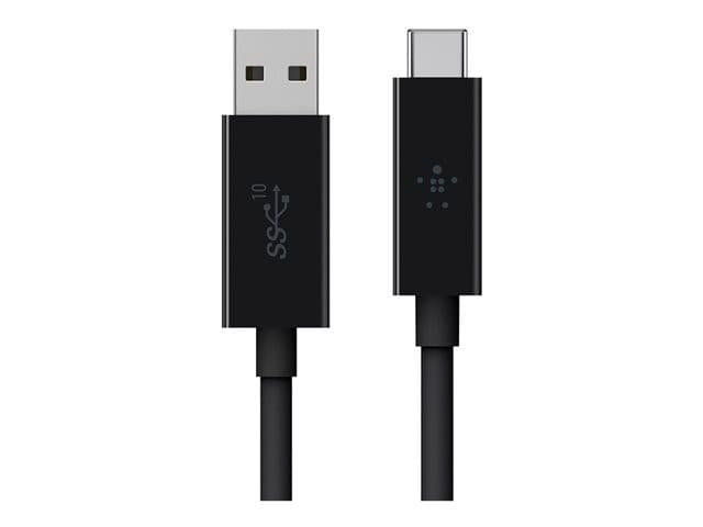 Belkin USB-A to USB-C Cable 3.1 Black - Image 2
