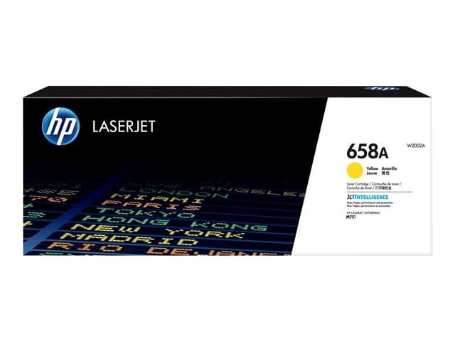 HP 658A - yellow - original - LaserJet - toner cartridge (W2002A) - Image 6
