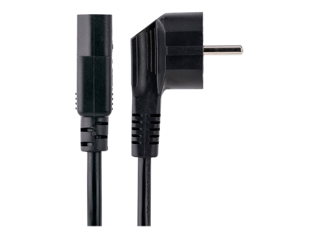 StarTech Computer Power Cord 3m EU Schuko (CEE 7/7) to C13 Black - Image 1