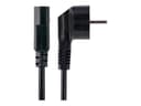 StarTech Computer Power Cord 3m EU Schuko (CEE 7/7) to C13 Black thumbnail 1