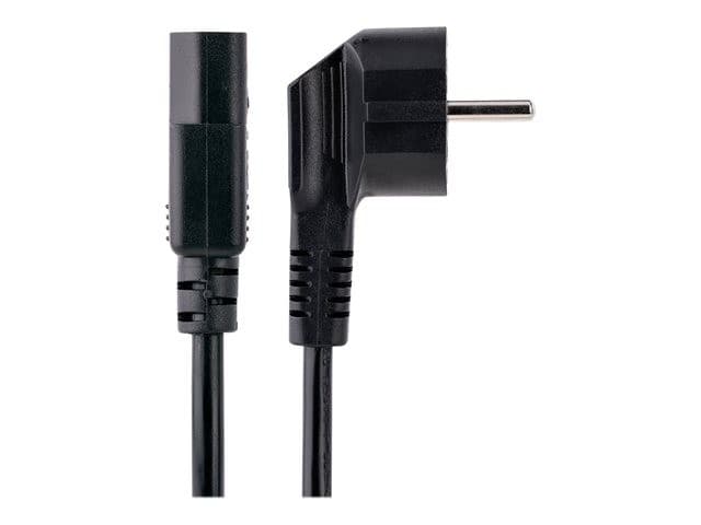 StarTech Computer Power Cord 3m EU Schuko (CEE 7/7) to C13 Black - Image 2