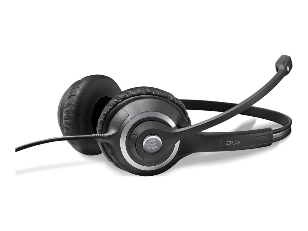 EPOS IMPACT SC 260 Binaural Wired On-Ear Headset - Easy Disconnect, Black - Image 1