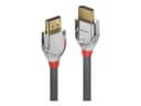 Lindy Cromo Line 37872 High Speed HDMI 2.0 Cable with Ethernet 2m 4K 60Hz Grey thumbnail 1