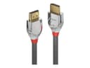 Lindy Cromo Line 37872 High Speed HDMI 2.0 Cable with Ethernet 2m 4K 60Hz Grey thumbnail 2
