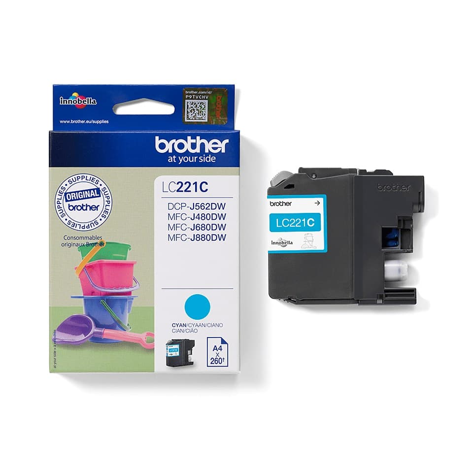 Brother LC221C ink cartridge 1 pc(s) Original Cyan - Image 4