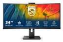 Philips 5000 series 34B1U5600CH/00 computer monitor 86.4 cm (34") 3440 x 1440 pixels Wide Quad HD LCD Black thumbnail 2