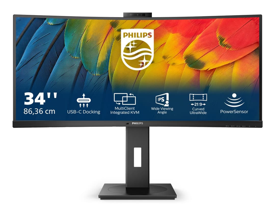 Philips 5000 series 34B1U5600CH/00 computer monitor 86.4 cm (34") 3440 x 1440 pixels Wide Quad HD LCD Black - Image 3