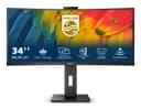 Philips 5000 series 34B1U5600CH/00 computer monitor 86.4 cm (34") 3440 x 1440 pixels Wide Quad HD LCD Black thumbnail 3