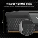 Corsair Vengeance 48 GB (2 x 24 GB) DDR5 7000 MHz CL36 Memory Kit - Black (CMK48GX5M2B7000C36) thumbnail 7