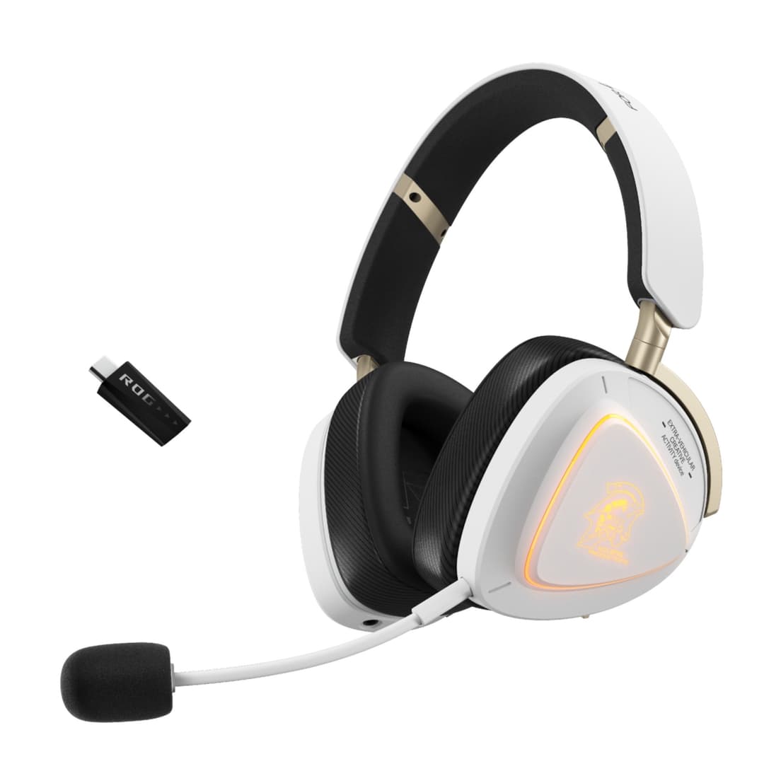 ASUS ROG Delta II KJP Wireless Gaming Headset - White - Image 1