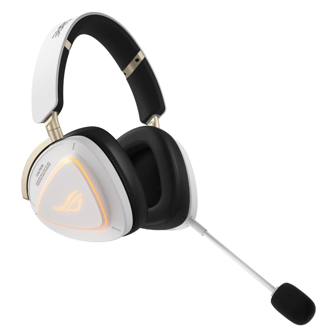 ASUS ROG Delta II KJP Wireless Gaming Headset - White - Image 2