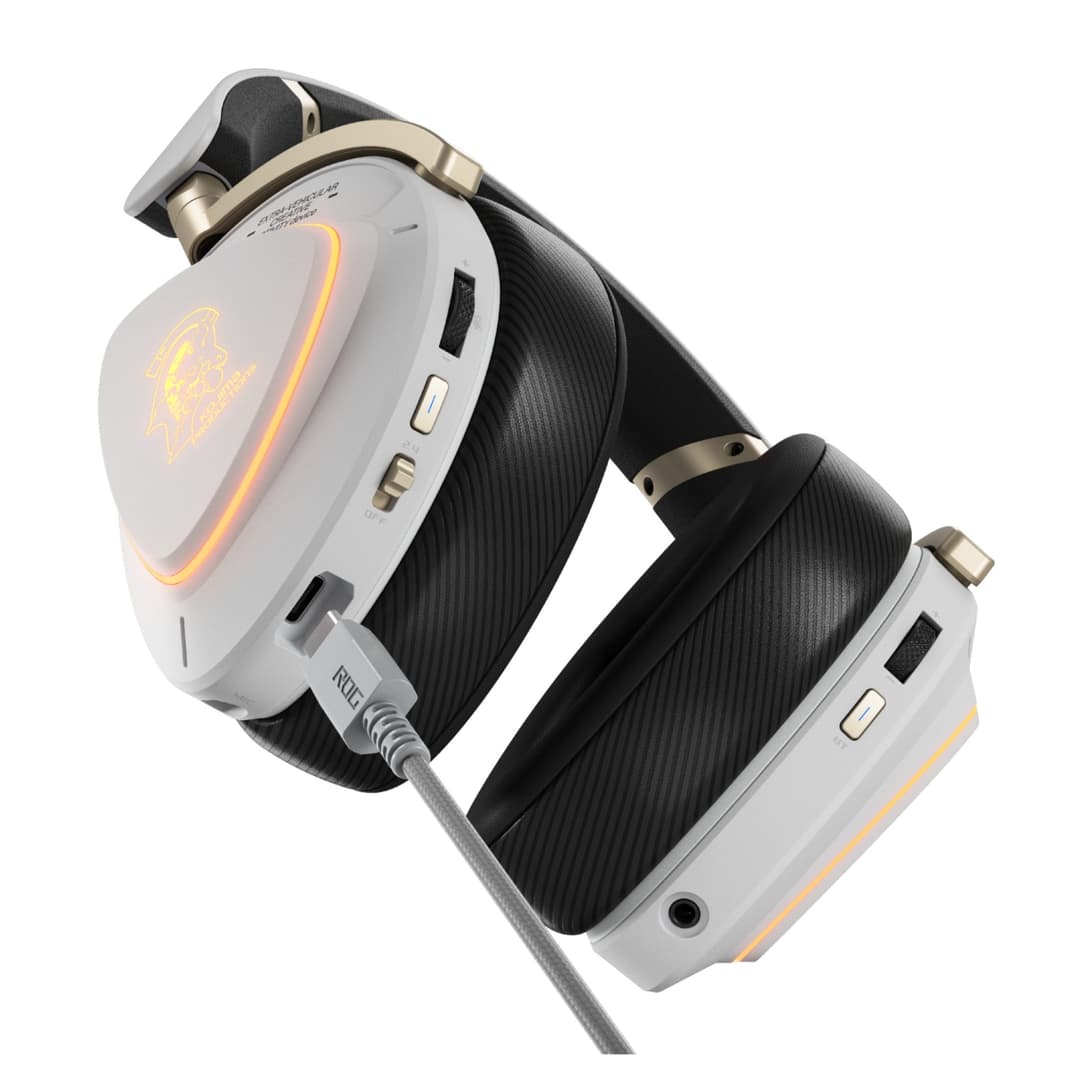 ASUS ROG Delta II KJP Wireless Gaming Headset - White - Image 3