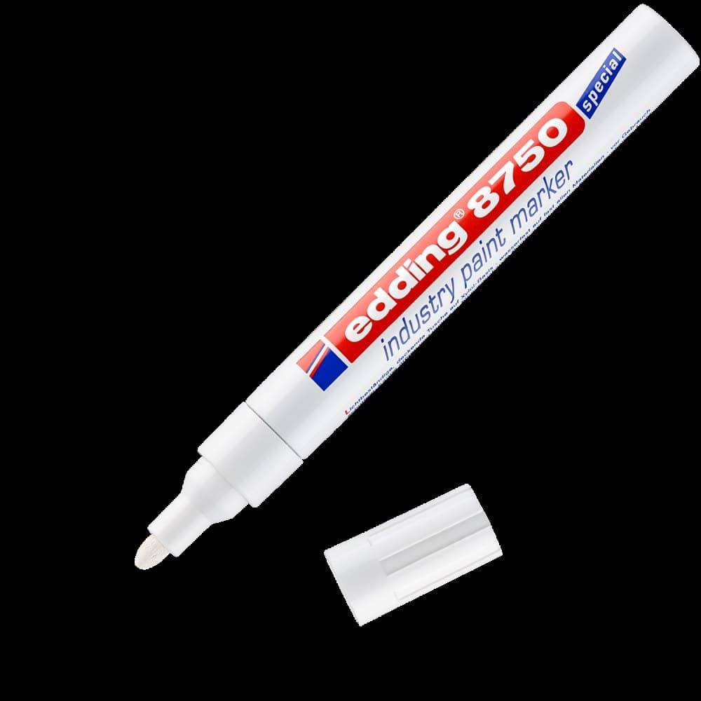 edding 8750 Industry paintmarker white Box of 10