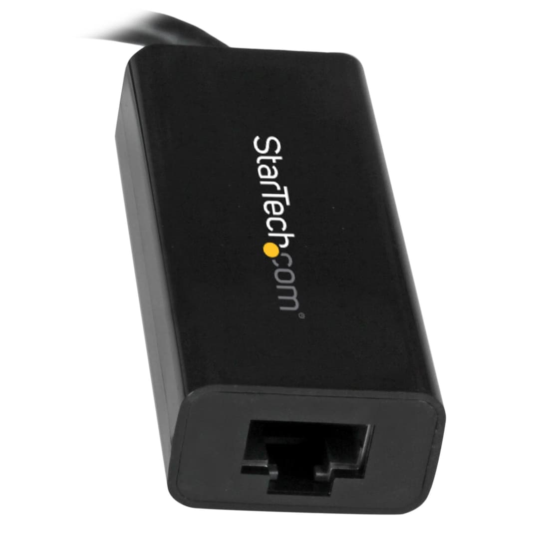 StarTech.com ​​USB-C to Gigabit Ethernet Adapter - Black​ - Image 3