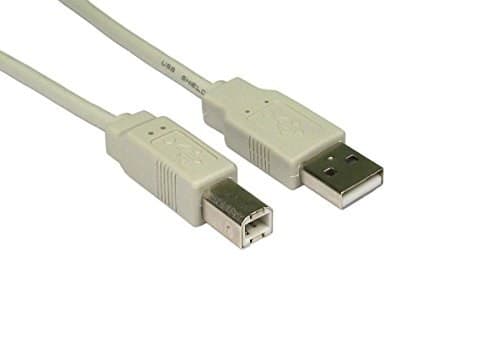 Cables Direct 3m USB 2.0 Type A to Type B Cable in Beige - Image 2
