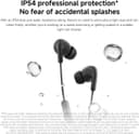 Xiaomi Type-C Wired In-Ear Earphones 12.4mm Driver HD Microphone Three Button Control IP54 - Black thumbnail 4