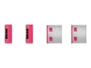 Lindy 40450 USB-A Port Blocker Kit, Pink (4x Locks + 1x Key) thumbnail 5